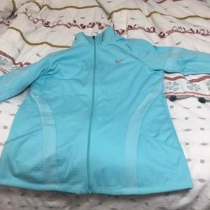 Mint color Nike jacket